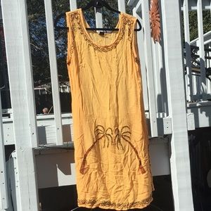 Bohemian Style Tropical Island Bathing Suit Cover-up